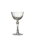 Vintage 1940s June Night Small Cocktail Glasses Weston Table