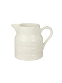 Vintage 1940s Lord Nelson Ironstone White Bandage Jug Two Weston Table