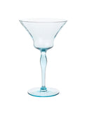 Vintage 1940s Morgantown Aqua Cocktail Coupes Weston Table