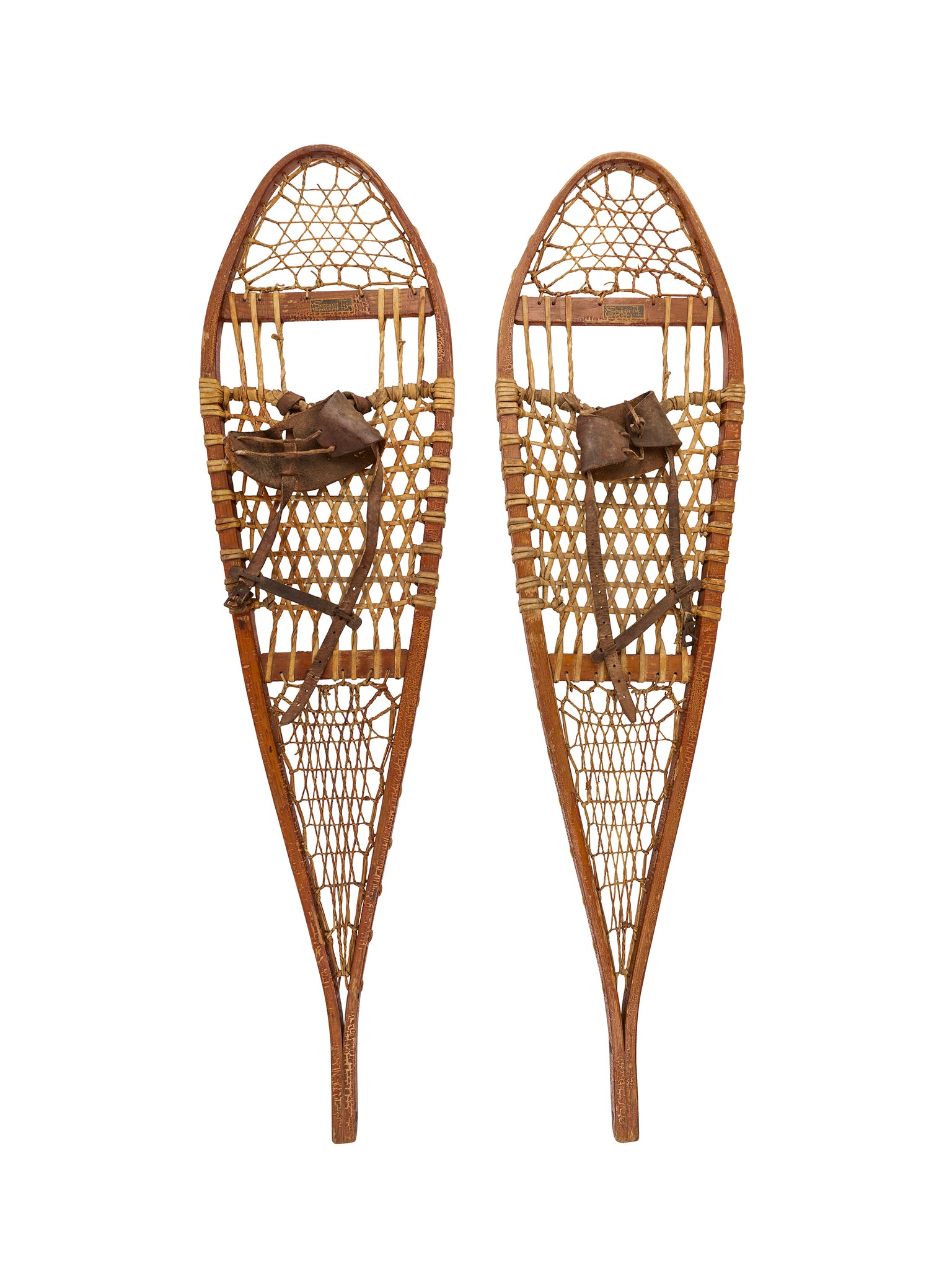 Vintage 1940s Snocraft 10th Mountain Division WWII Snowshoes Weston Table