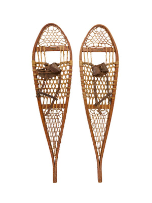  Vintage 1940s Snocraft 10th Mountain Division WWII Snowshoes Weston Table 