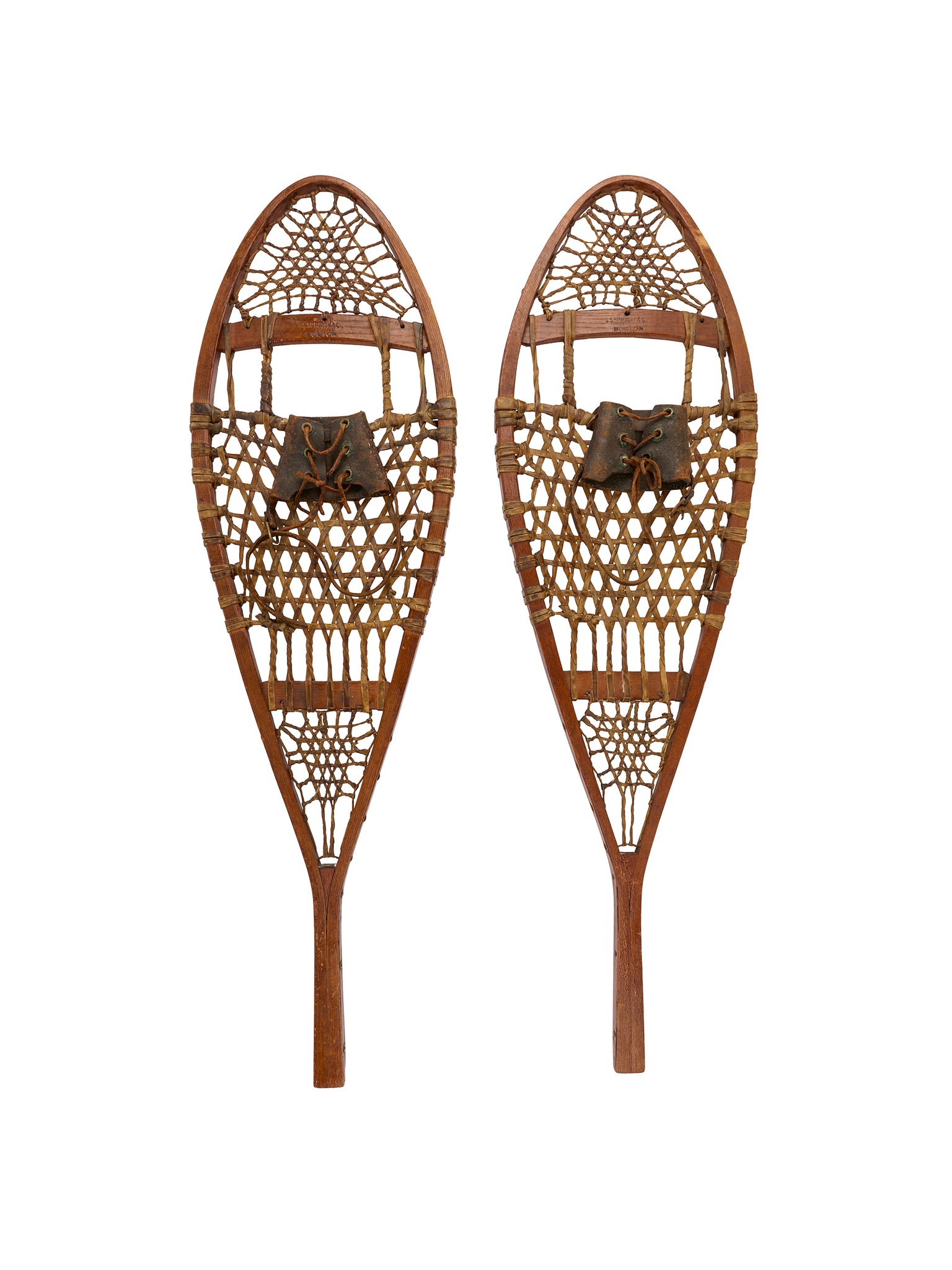 Vintage 1940s Sprague & Co. Boston Snowshoes Weston Table