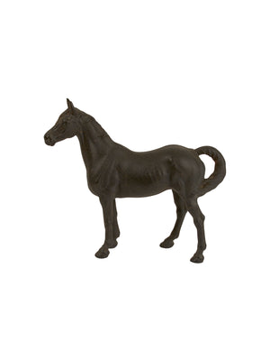  Vintage 1940s Thoroughbred Cast Iron Doorstop Weston Table 