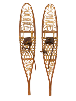  Vintage 1940s Tubbs Vermont Snowshoes Weston Table 