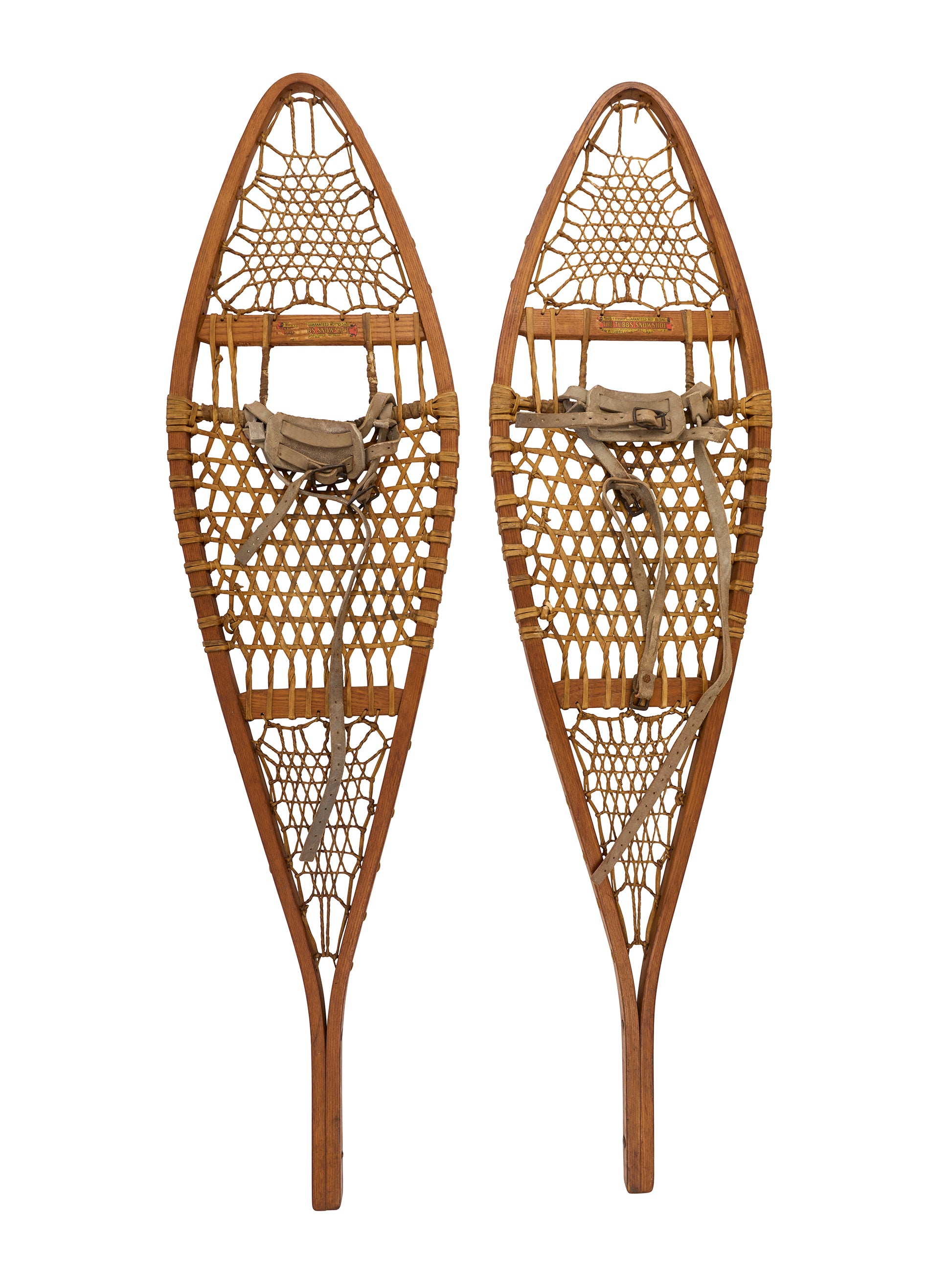 Vintage 1940s Tubbs Vermont Snowshoes Weston Table