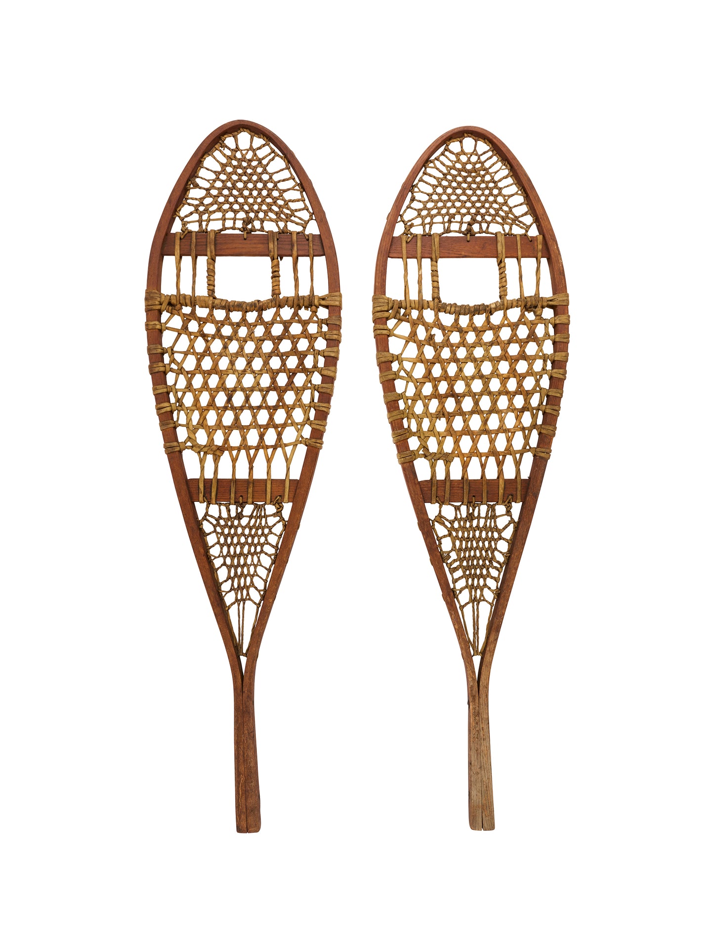 Vintage 1940s Tubbs Vermont Snowshoes Weston Table