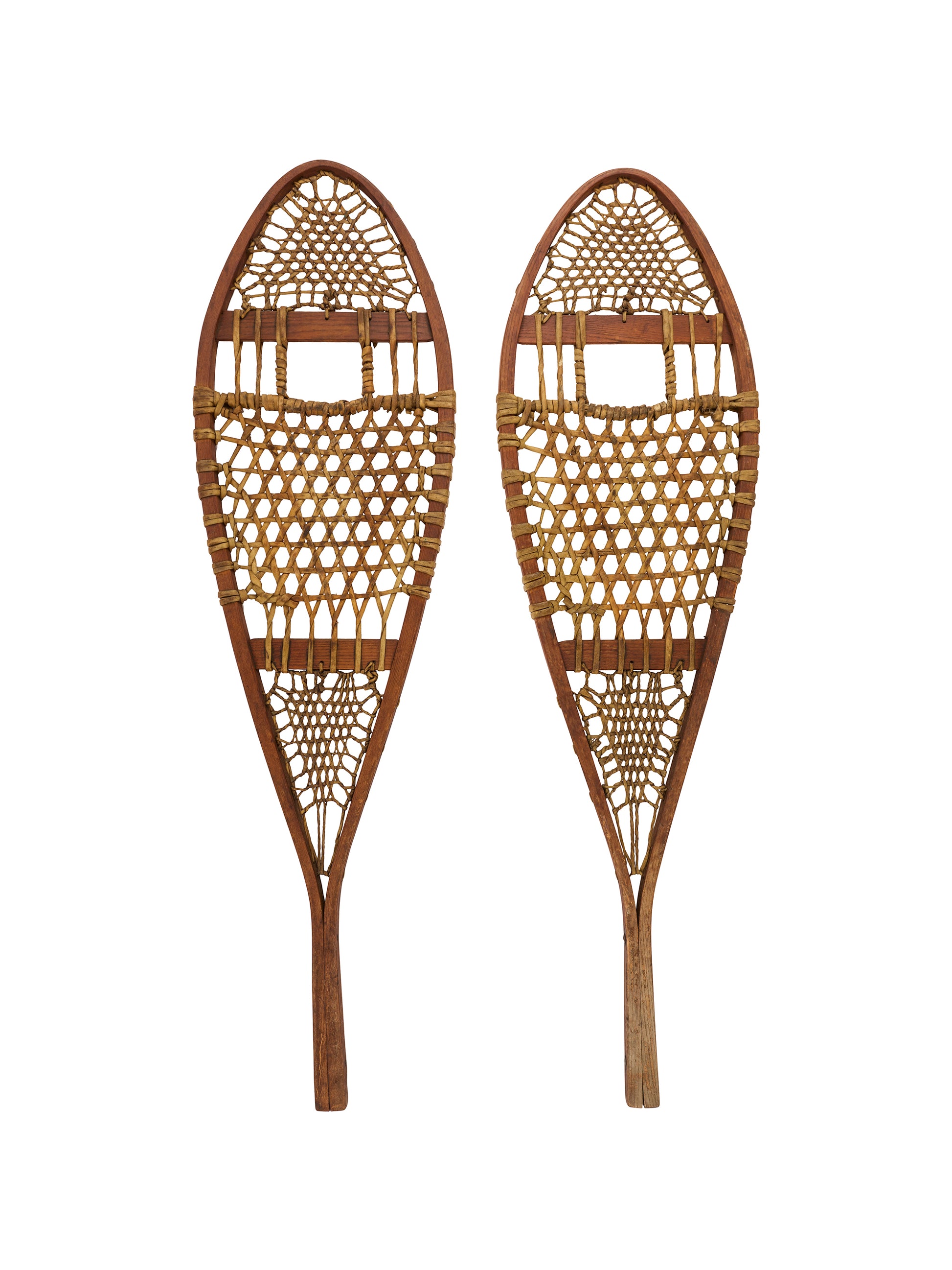 Vintage 1940s Tubbs Vermont Snowshoes Weston Table