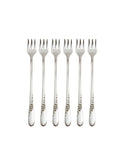 Vintage 1946 Oneida Queen Bess Oyster Forks Set of Six Weston Table