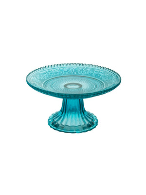  Vintage 1950s Azure Damask Petite Cake Stand Weston Table 