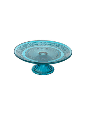  Vintage 1950s Azure Damask Petite Cake Stand Weston Table 