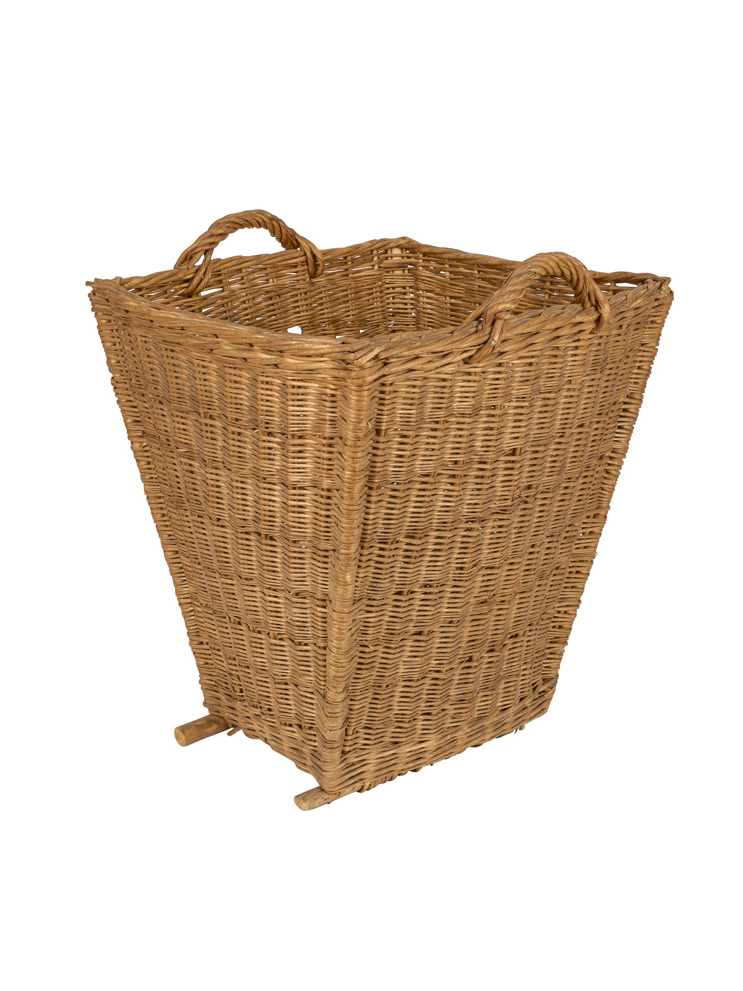 Vintage 1950s Belgian Grape Hod Basket Weston Table