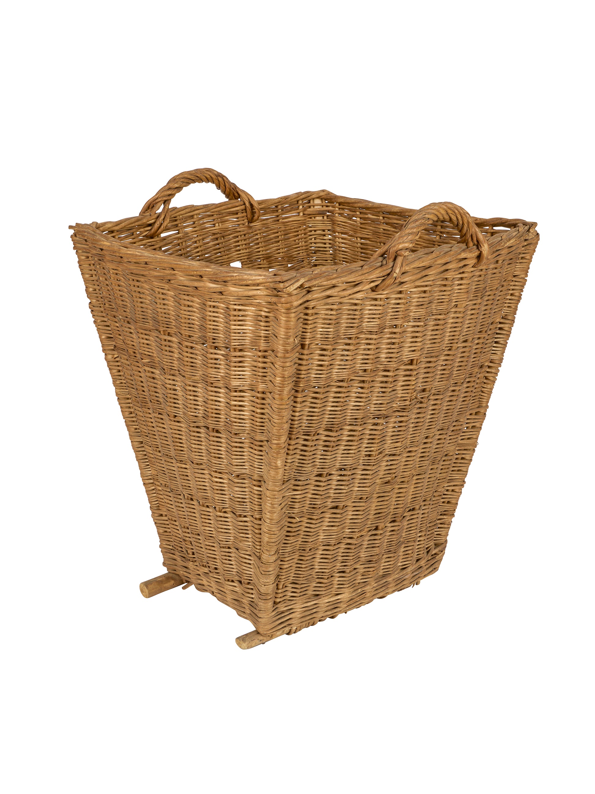 Vintage 1950s Belgian Grape Hod Basket Weston Table