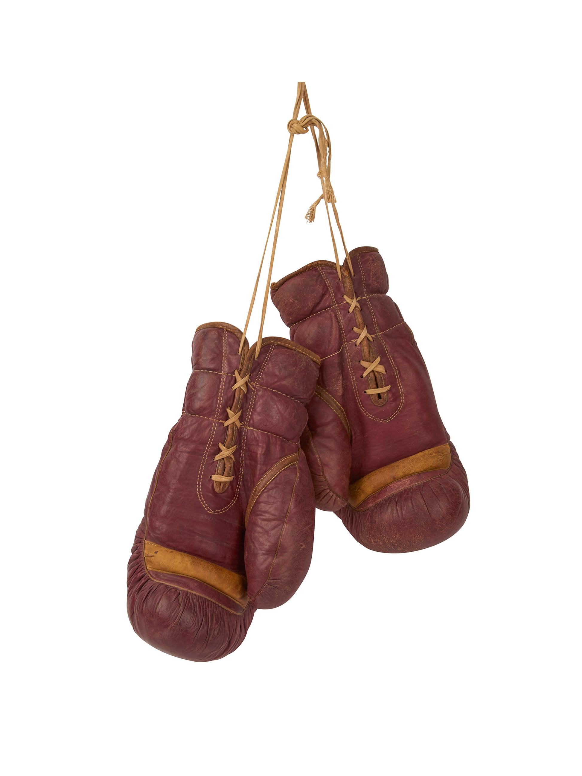 Vintage 1950s Boxing Gloves Weston Table