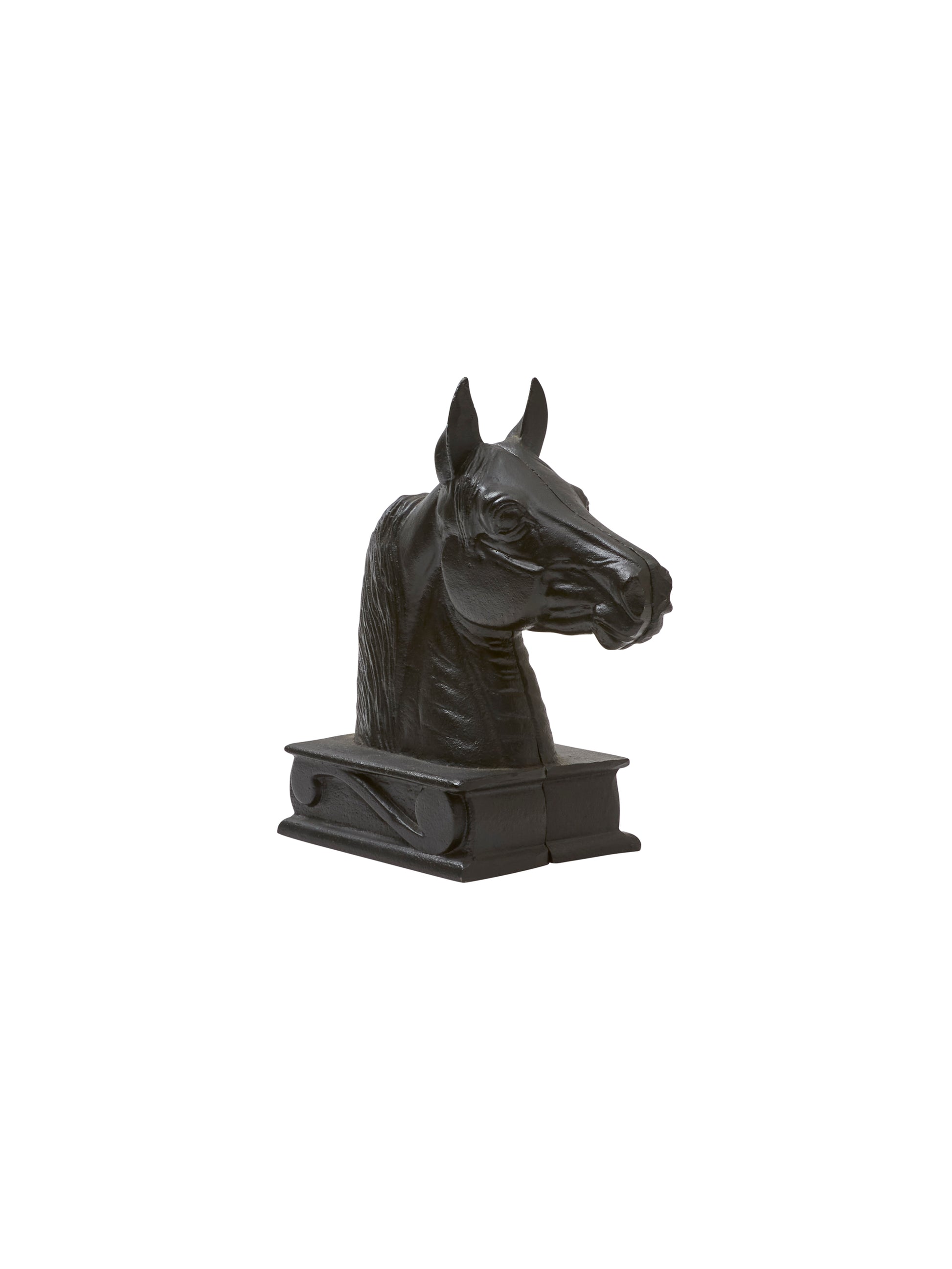 Vintage 1950s Cast Iron Stallion Bookends Weston Table