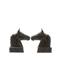 Vintage 1950s Cast Iron Stallion Bookends Weston Table