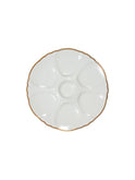 Vintage 1950s Charles Ahrenfeldt Limoges Oyster Plate Weston Table