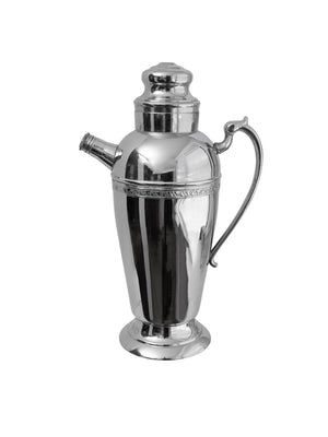  Vintage 1950s Chrome Scroll Trimmed Cocktail Shaker Weston Table 