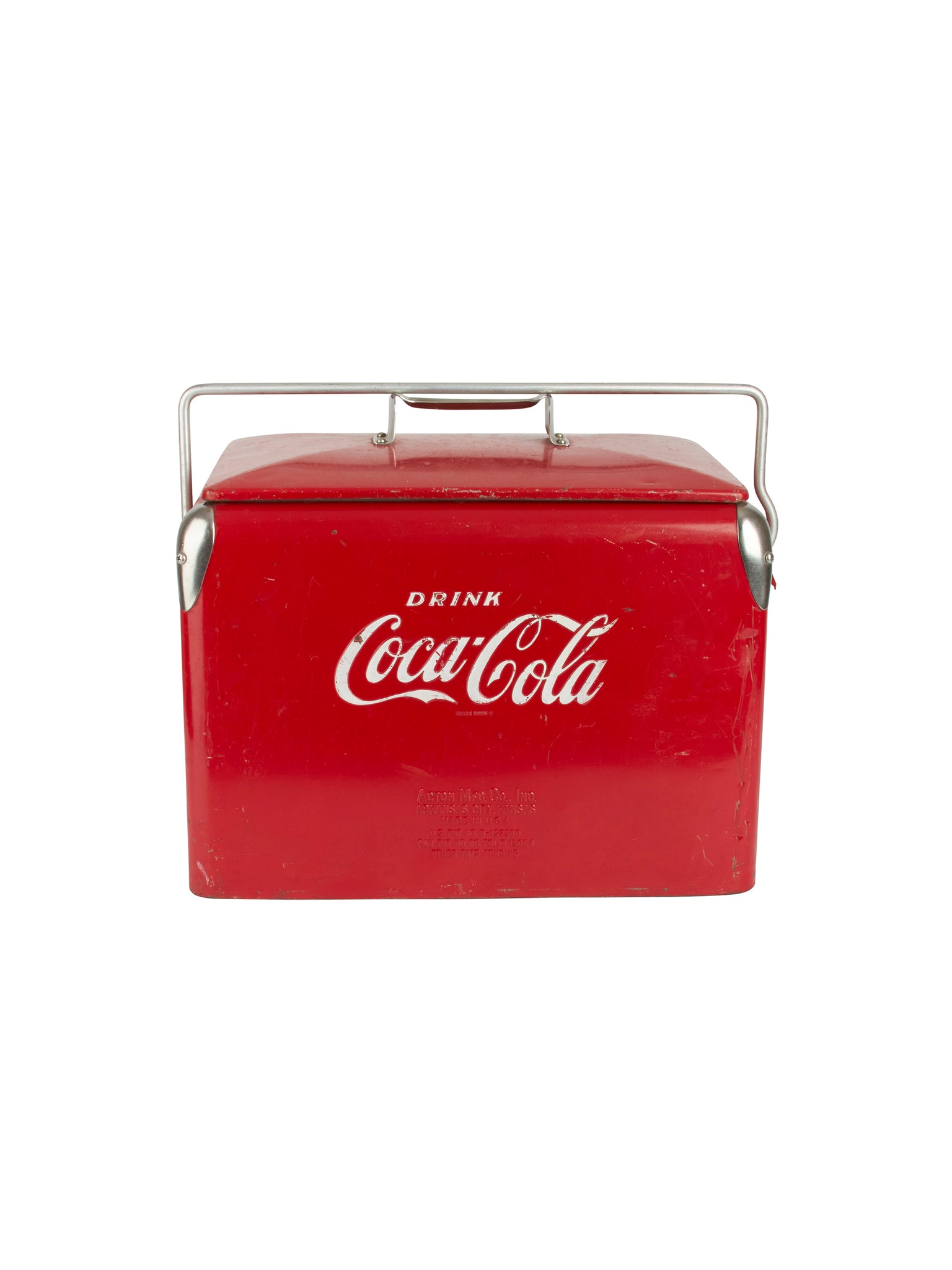 Vintage 1950s Coca-Cola Picnic Cooler Weston Table