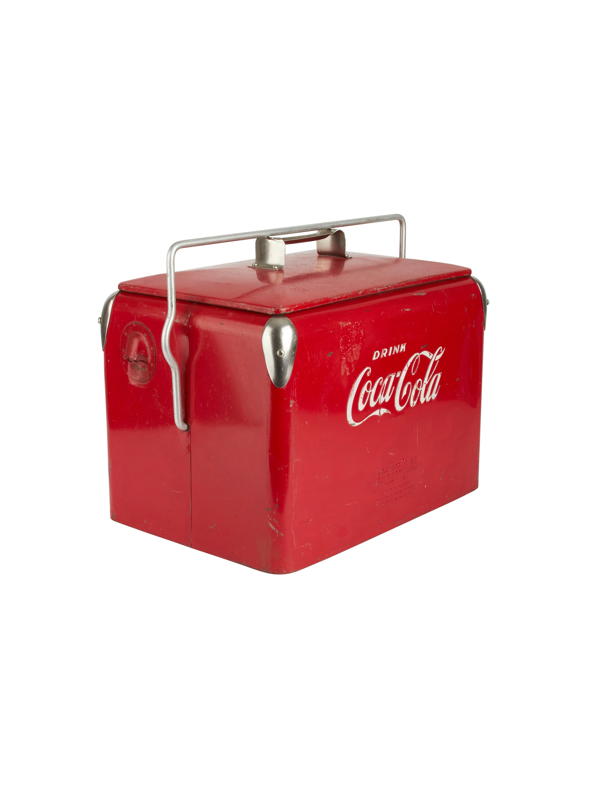 Vintage 1950s Coca-Cola Picnic Cooler Weston Table