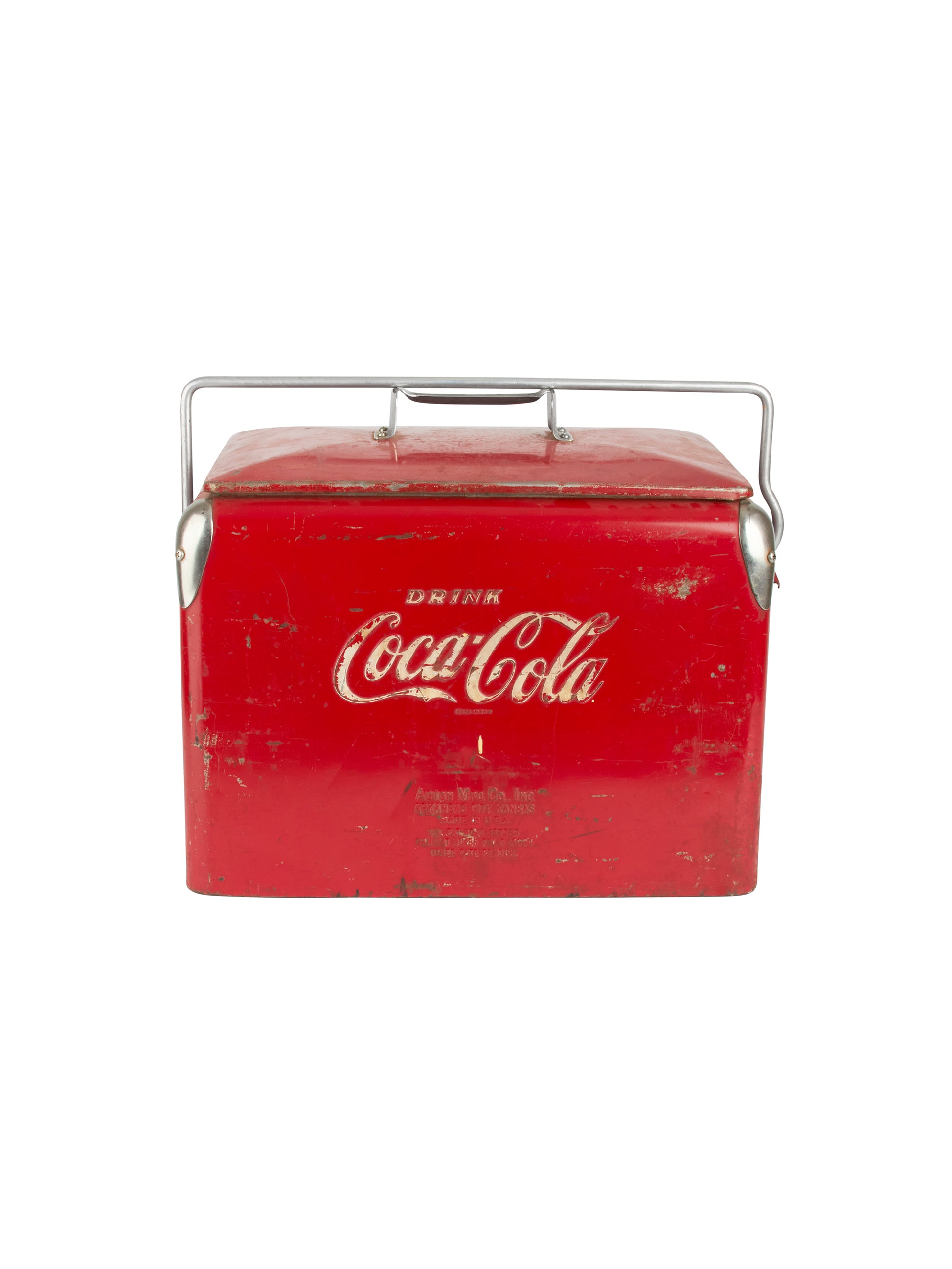 Vintage 1950s Coca-Cola Picnic Cooler Weston Table