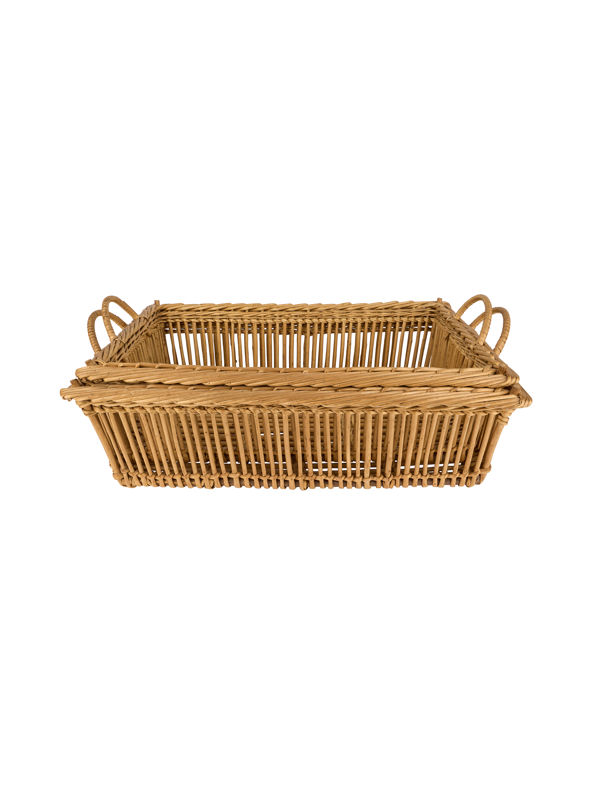 Vintage 1950s Commercial Boulangerie Display Basket Weston Table