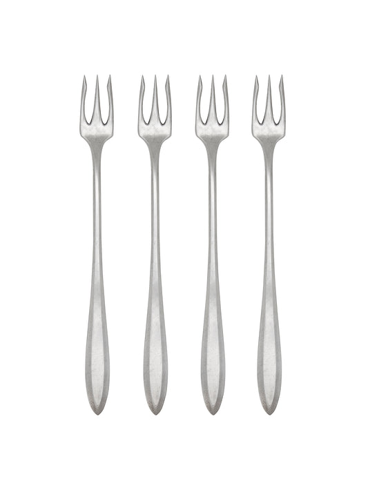 Vintage 1950s Community Silver Plate Oyster Forks Weston Table