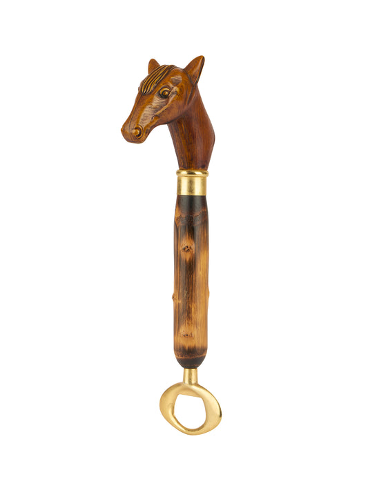 Vintage 1950s Comroy Equestrian Bottle Opener Weston Table