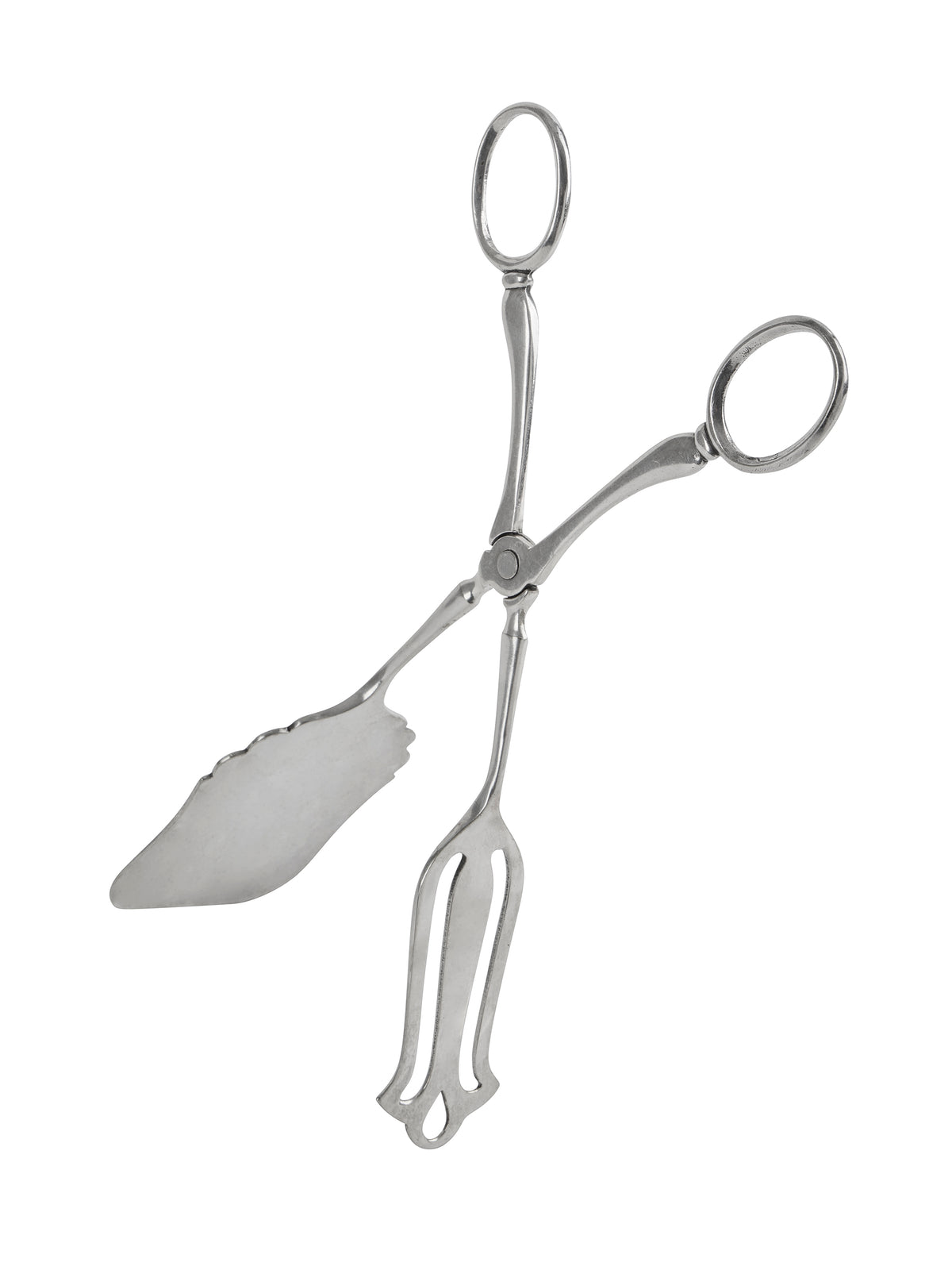 Vintage 1950s English Silver Plate Sandwich Tongs Two Weston Table
