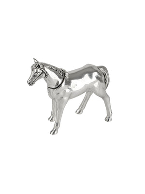  Vintage 1950s Equestrian Silver Match Safe Weston Table 