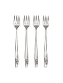 Vintage 1950s Exquisite Oyster Forks Set of Four Weston Table
