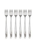 Vintage 1950s Exquisite Oyster Forks Set of Six Weston Table