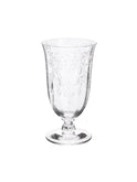 Vintage 1950s Fostoria Meadow Rose Footed Tumblers Weston Table
