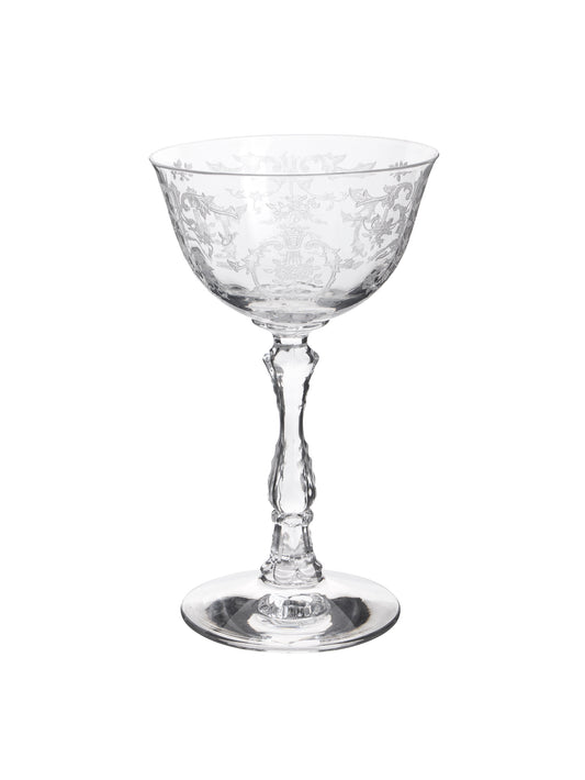 Vintage 1950s Fostoria Navarre Cocktail Glasses Weston Table