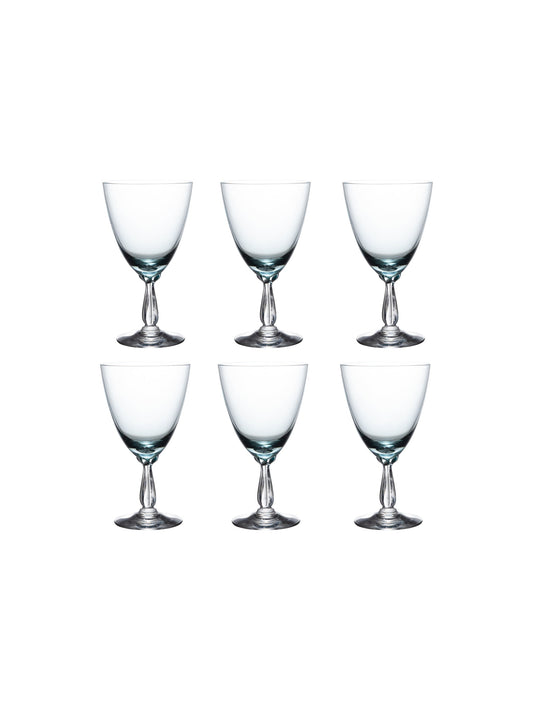 Vintage 1950s Fostoria Rhapsody Glasses Set 6 Weston Table