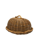 Vintage 1950s French Herb Drying Basket with Lid Weston Table