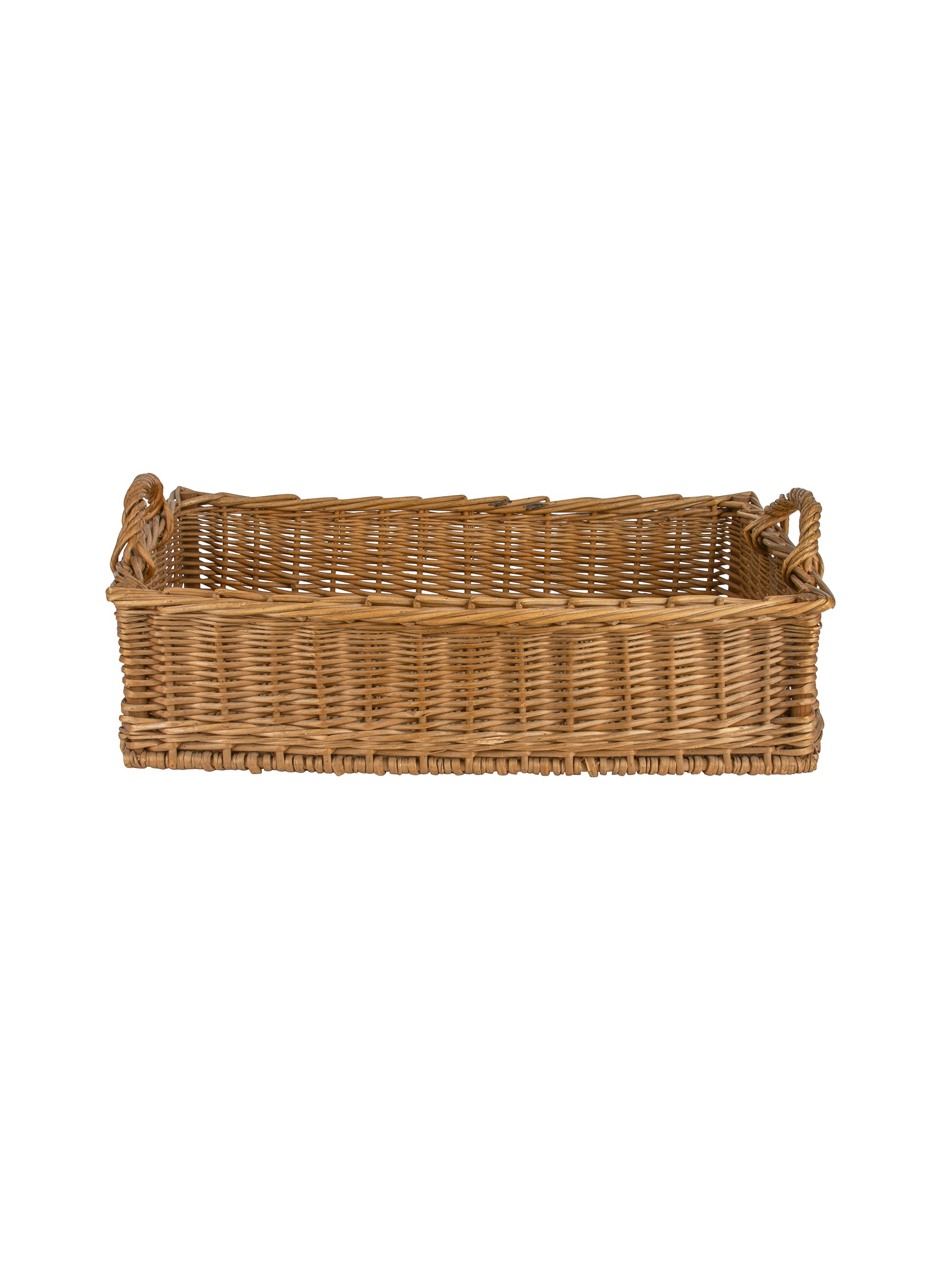 Vintage 1950s French Provencal Large Market Display Basket Weston Table