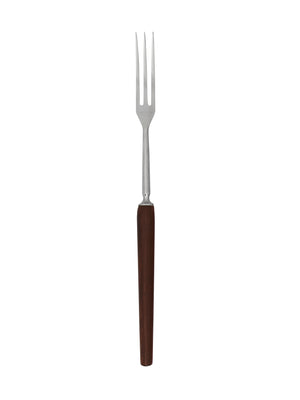 Vintage 1950s French Teak Wood Long Handled Forks Weston Table 