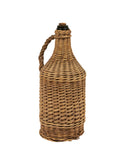 Vintage 1950s French Wicker Demijohn Weston Table