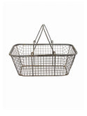 Vintage 1950s French Wire Oyster Basket Weston Table