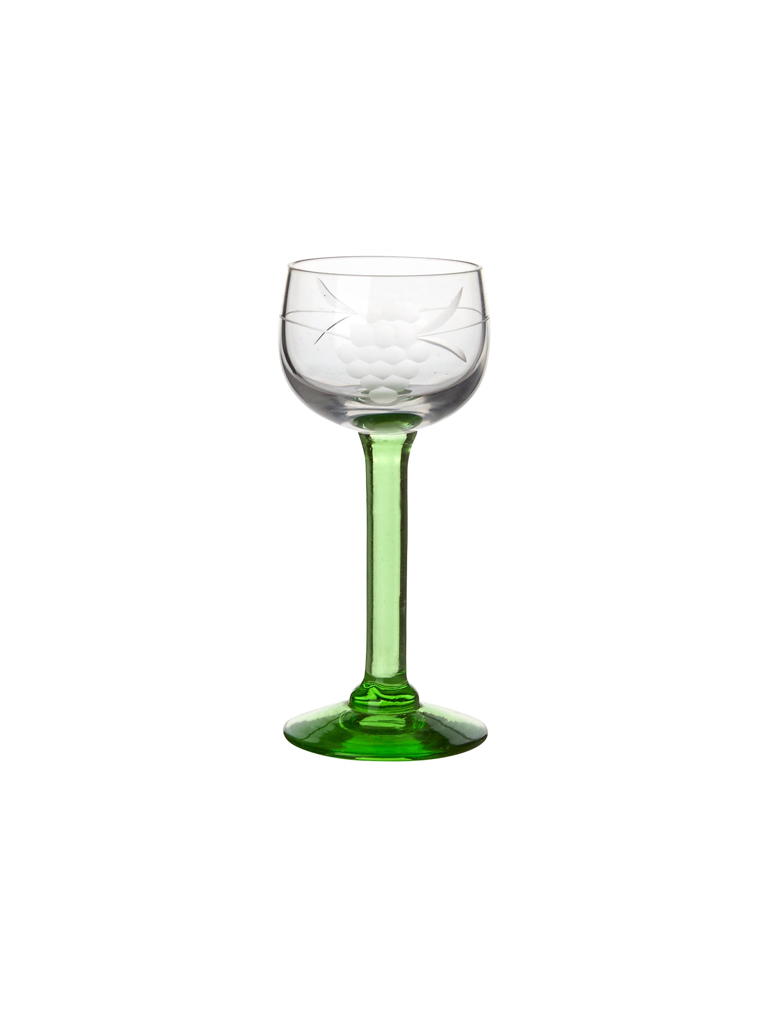 Vintage 1950s German Cordial Glasses Weston Table