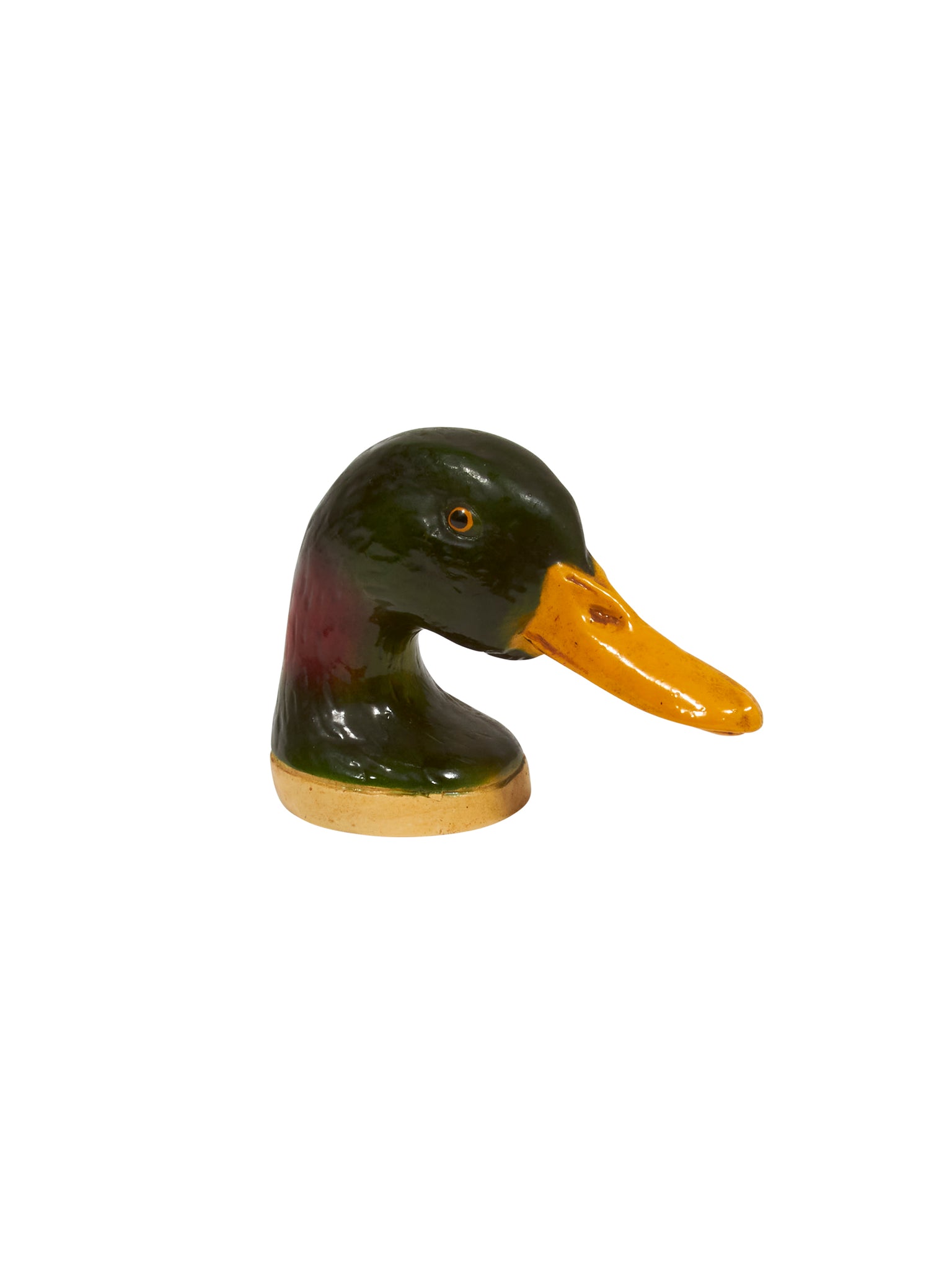 Vintage 1950s Green Mallard Head Bottle Opener Style Two Weston Table