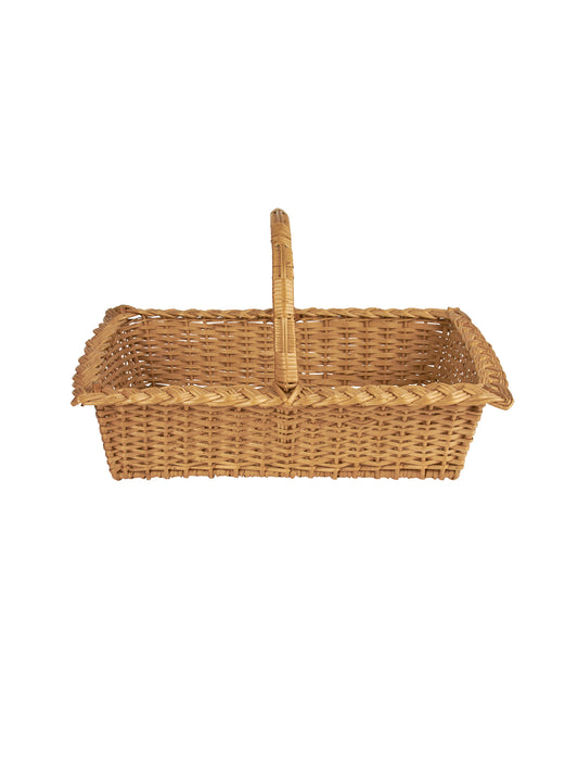 Vintage 1950s Guingette Basket Weston Table