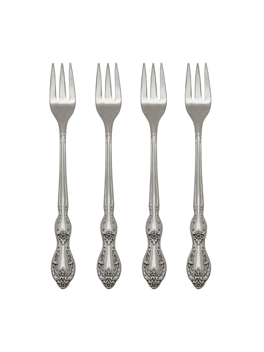 Vintage 1950s HH Kenneth Oyster Forks Set of Six Weston Table