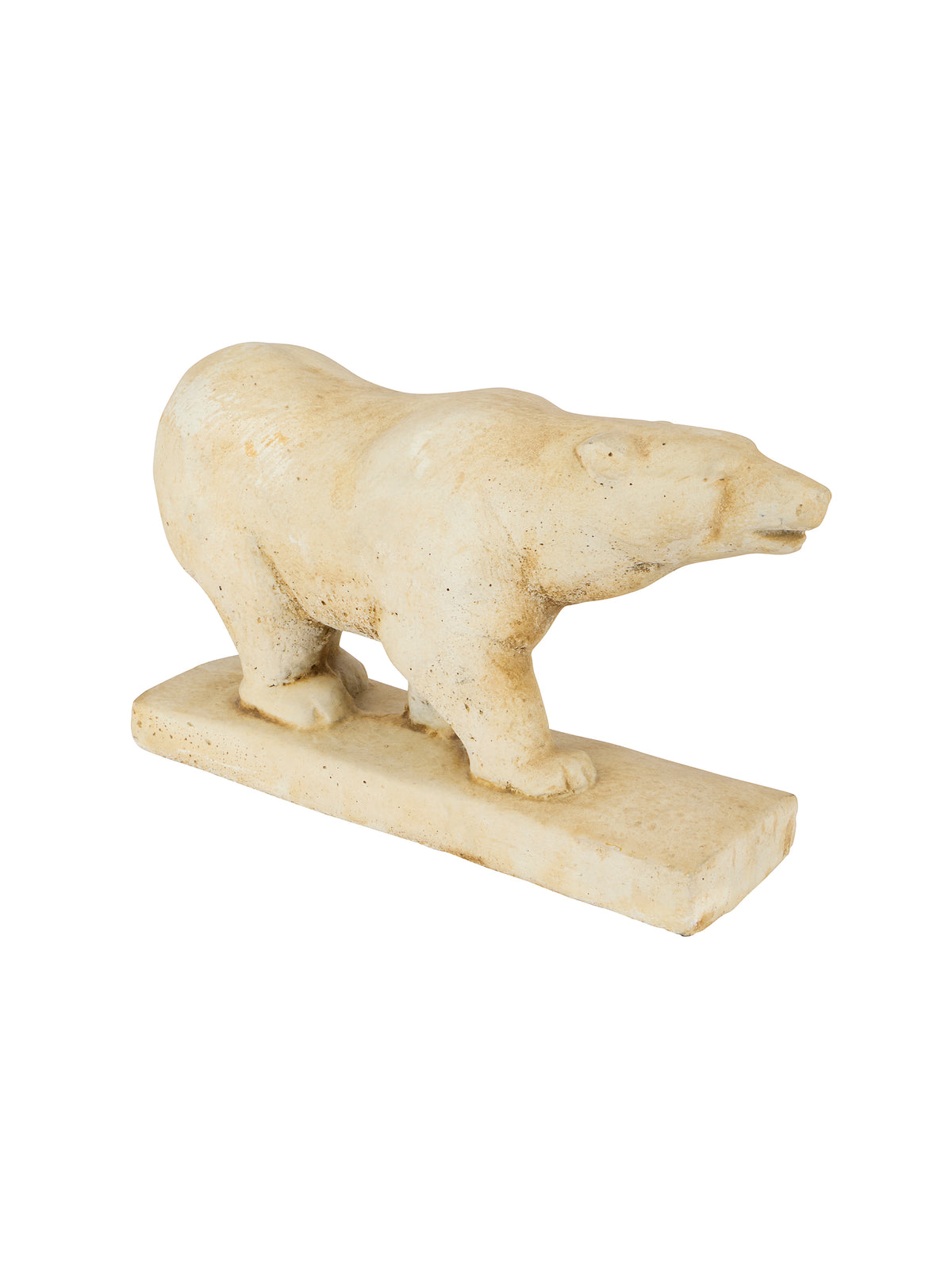 Vintage 1950s Herbert Geldhof Polar Bear Statue Weston Table