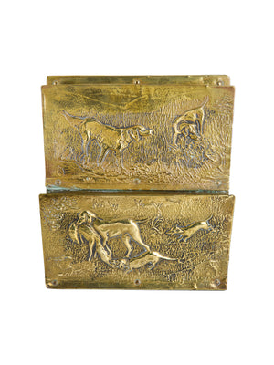  Vintage 1950s Hunting Scene Wall Letter Holder Weston Table 