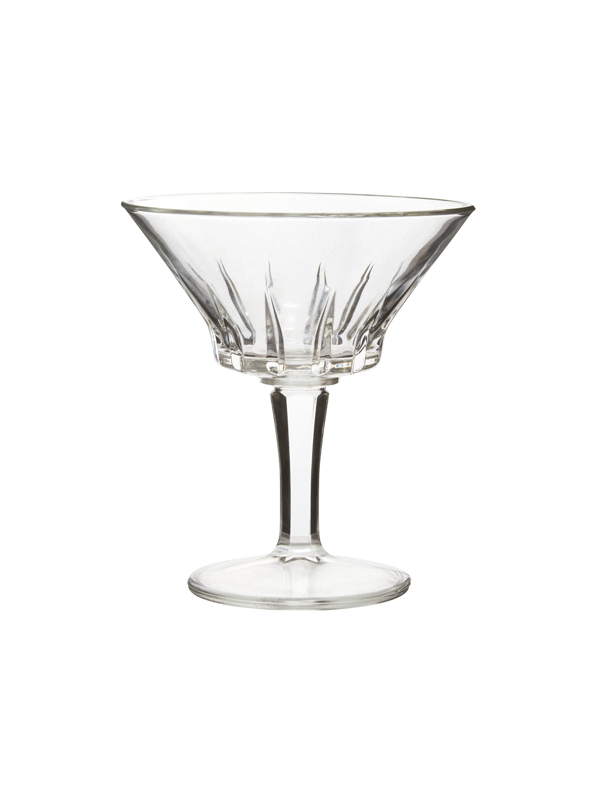  Vintage 1950s Italian Cut Cocktail Glasses Weston Table