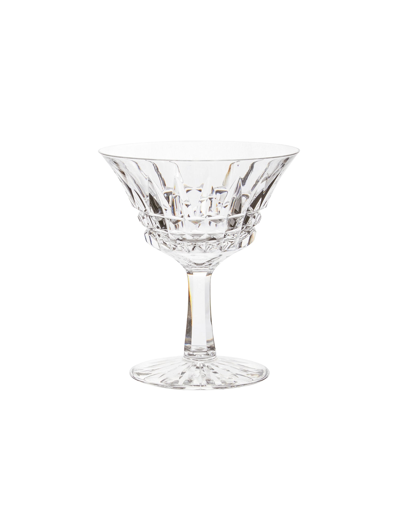 Vintage 1950s Italian Martini Crystal Glasses Weston Table