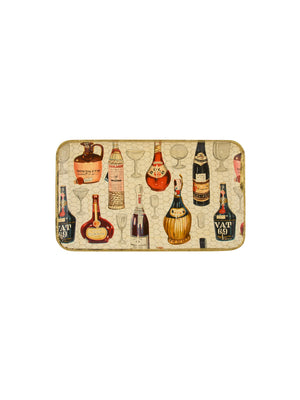  Vintage 1950s Japanese Decoupage Bar Tray Weston Table 
