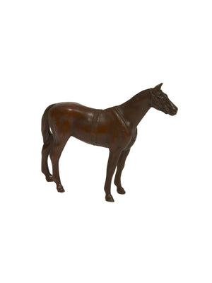  Vintage 1950s Jennings Brothers Bronze Race Horse Weston Table 