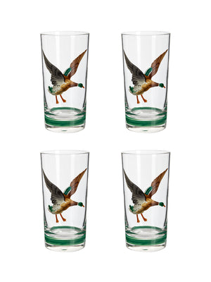  Vintage 1950s Mallard Tom Collins Glasses Weston Table 